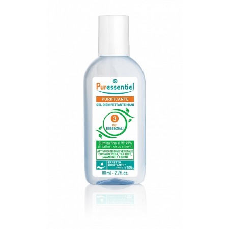 Puressentiel gel purificante detergente mani 80ml