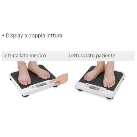 Bilancia pesapersone portatile – uso professionale portata max: 200 kg - div. 200 g