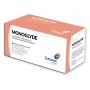 Sutura ass. monoglyde calibro 3/0, curva 3/8, ago 25 mm - 70 cm - incolore - conf. 12 pz.