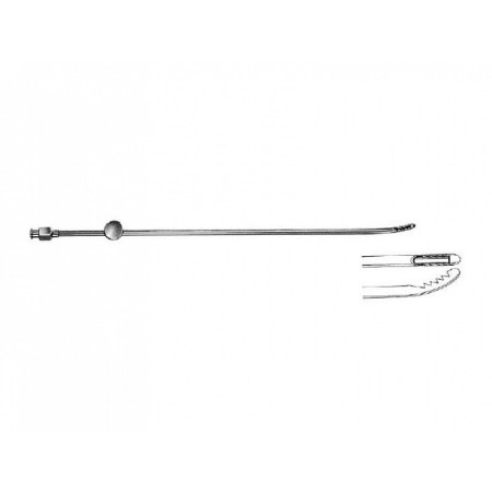 Cannula aspirazione novak 23 cm