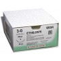 Sutura non assorbibile ethicon ethilon 653h con ago 3/8 da 19mm usp 3/0 nero - 1 pz.