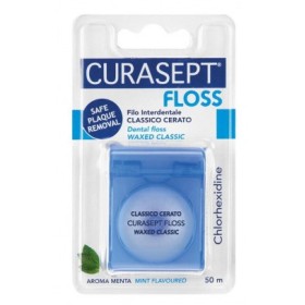 Curasept classic floss vokset chlorhexidine cs-07138 - 50 m