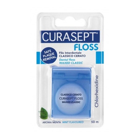 Curasept classic floss cerato clorexidina cs-07138 - 50 m