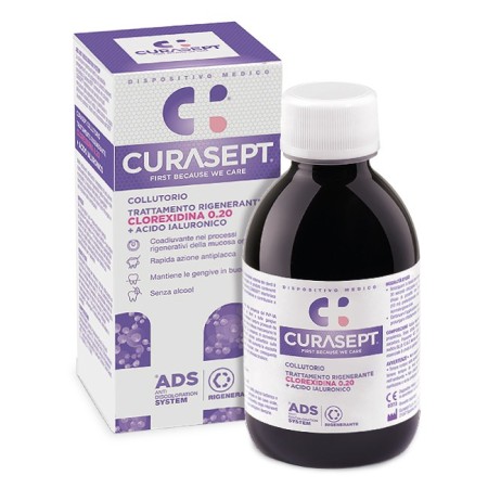 Collutorio curasept ads 020 trattamento rigenerante 200 ml