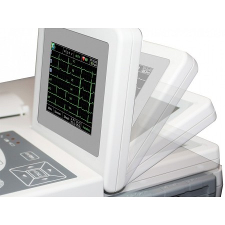 Ecg smart se-3c - 3 canali con monitor ed interpret.
