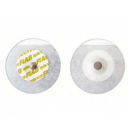 Elettrodi pregellati in tnt per ecg 50 mm f2080 - ag/agcl - confez. da 50 elettrodi