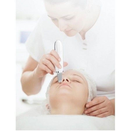 Scrubber anteamed per la pelle del viso, detergente per i pori, cleaner esfoliante - rosa