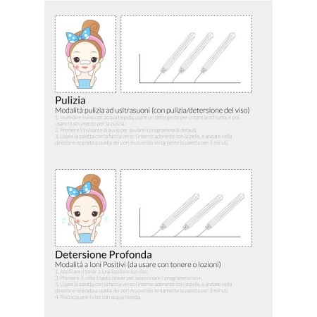 Scrubber anteamed per la pelle del viso, detergente per i pori, cleaner esfoliante - rosa