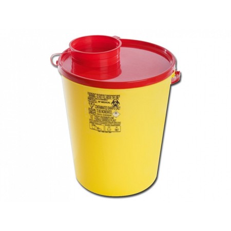 Contenitore rifiuti taglienti linea pbs - 1,5 litri - conf. 100 pz.