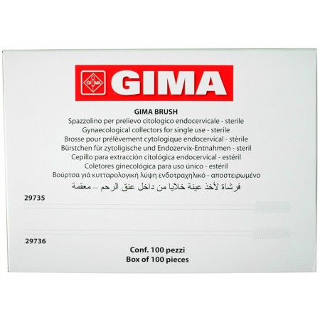 Gima brush b - sterile - conf. 100 pz.