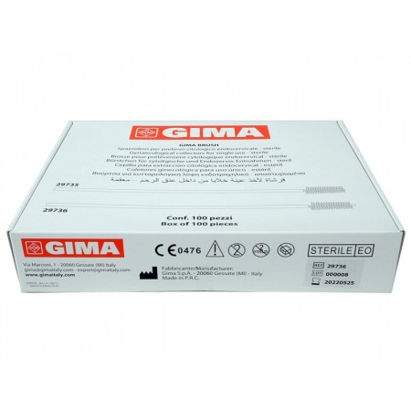 Gima brush b - sterile - conf. 100 pz.