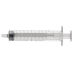 Jeringa sin aguja 10 ml inj/light con cono luer central - 100 uds.