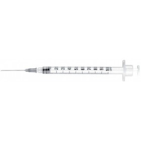Siringa da insulina insu/light 1 ml - 25g 0,5 x 16 mm - 100 pz.