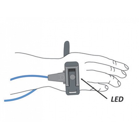 Sonda spo2 neonatale - riusabile per 35095