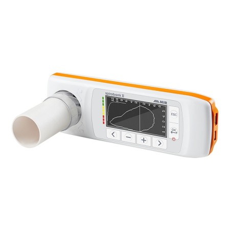 Spirometro tascabile mir spirobank 2 smart con ossimetro e software mir spiro