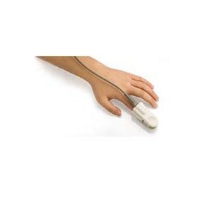 Sensore sp02 riutilizzabile per adulti a molla con cavo 90cm.