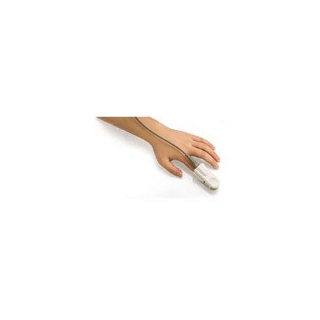 Sensore sp02 riutilizzabile per adulti a molla con cavo 90cm.
