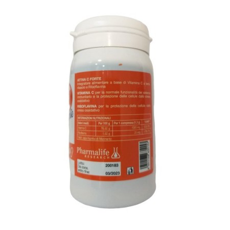 Attiva c forte, integratore a base di vitamina c e riboflavina 60 cpr