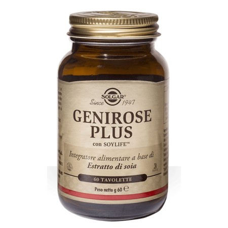 Solgar genirose plus 60 tavolette