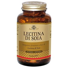 Solgar lecitina di soia 100 perle softgels