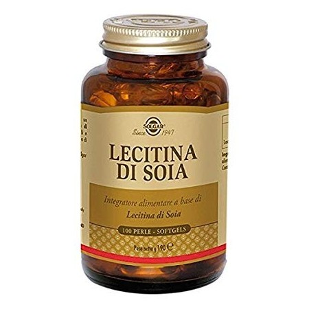 Solgar lecitina di soia 100 perle softgels