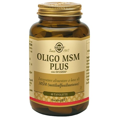Solgar oligo msm plus 60 tavolette