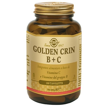Solgar golden crin b+c 100 tavolette