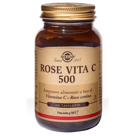 Solgar rose vita c 500 -100 tavolette
