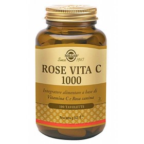 Solgar rose vita c 1000 -100 tabletten
