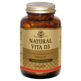 Solgar natural vita d3 100 perle softgels