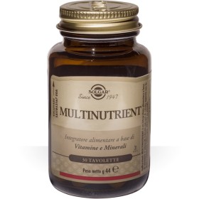 Solgar multinutrient 30 tavolette