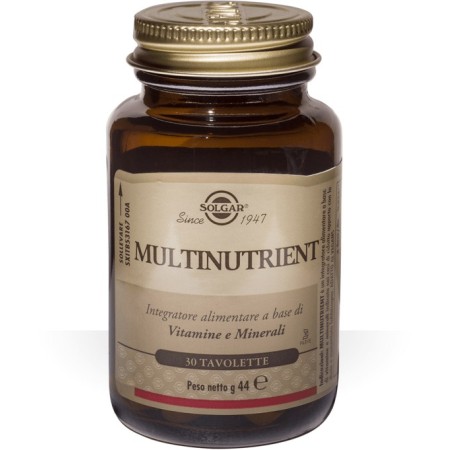Solgar multinutrient 30 tavolette