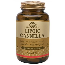Solgar lipoic cinnamon 60 vegetariska kapslar
