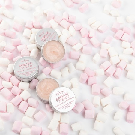 Sweetie lip balm con burri di karité, cupuaçu, murumuru e olio di jojoba - 15 ml