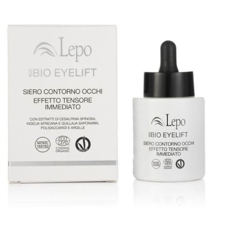 Ecobio eyelift, siero contorno occhi effetto tensore immediato, trattamento 35 giorni