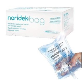 Naridek beutellösung für nasenspülungen - 6 beutel mit 250 ml