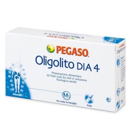 Oligolito dia 4 20 fiale bevibili da 2 ml
