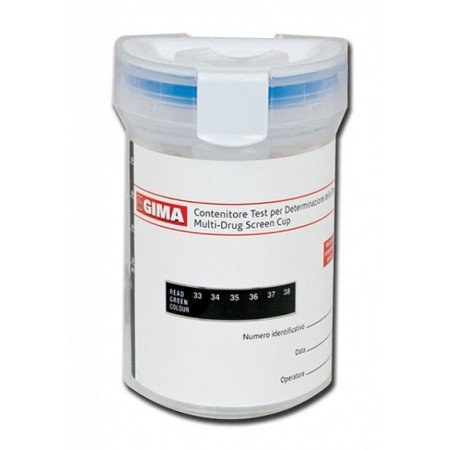 Cup test droghe - 7 parametri + adulteranti - conf. 25 pz.