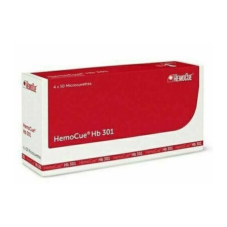Microcuvette per fotometro hemocue hb301 - 200 pezzi