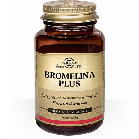 Solgar bromelina plus 60 tavolette