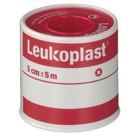 Plaster leukoplast o wymiarach 5 mx 5 cm