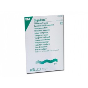 3m tegaderm film - transparant steriel verband, 1628 15x20 cm - 10 st.