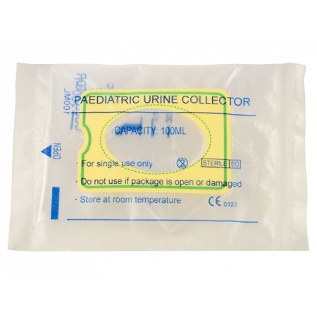 Sacca urine pediatrica - 100 ml - sterile - conf. 100 pz.