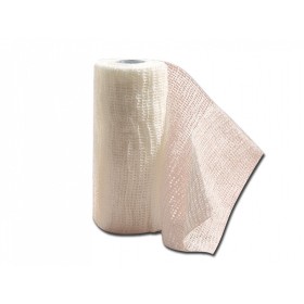 Cohesief elastisch verband 4 x 8 cm - verpakking van 10 stuks.