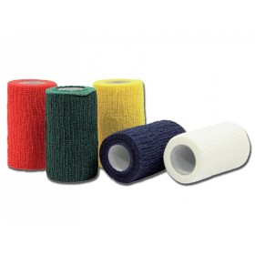 Összetartó elasztikus kötszer 4 mx 6 cm - vegyes színek - csomag. 10 db.