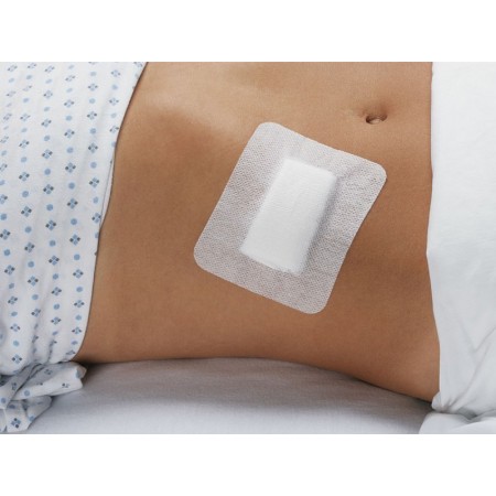 3m medipore + pad medicazione sterile in tnt con tampone, 3562e - 5x7cm - 50pz.