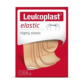 Leukoplast elastic 40 patchs assortis