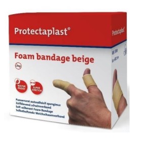 Protectaplast samenhangend huidkleurig verband - 6x450 cm