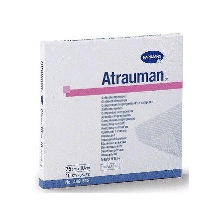 Atrauman medicazione in poliestere emulsionata 7,5 x 10 cm - 10 pz.