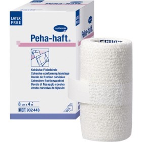 Peha-haft latex free benda coesiva di fissaggio 10cm x 4m
